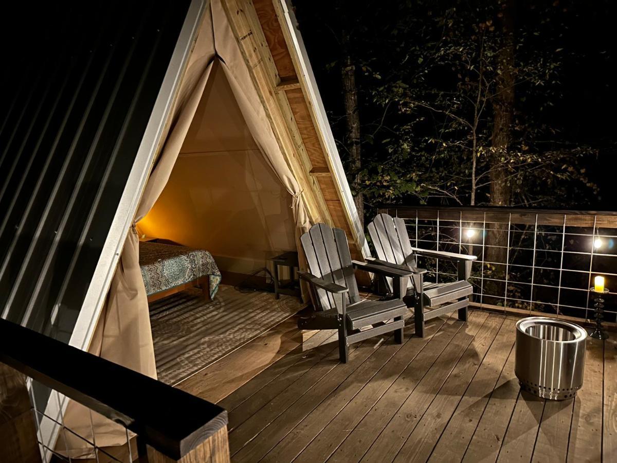 Bohamia - Cozy A-Frame Glamp On 268 Acre Forest Retreat Талладега Экстерьер фото